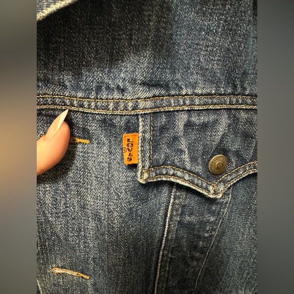 Vintage 70’s-80’s Levi's Orange Tab Chore Jacket - Picture 6 of 7